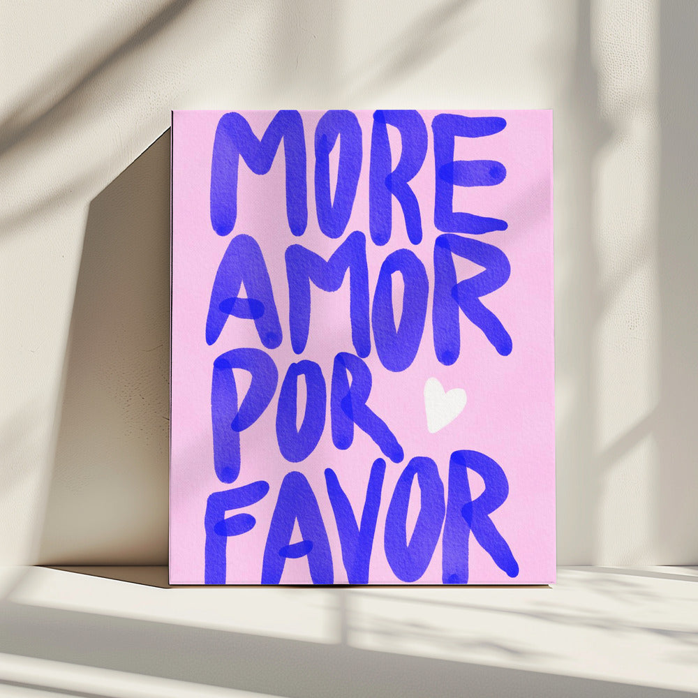 Meer Amor Por Favor | Canvas