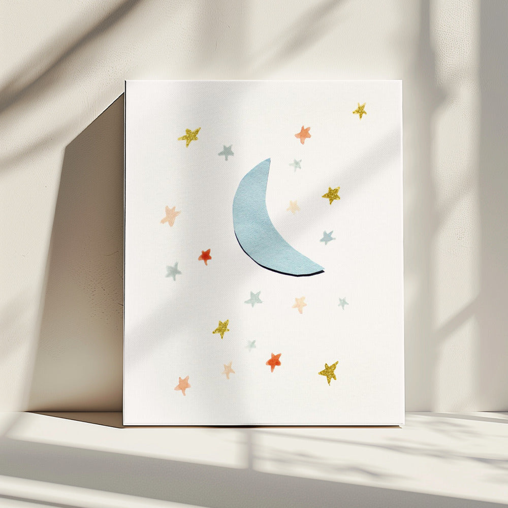Maan & Sterren | Canvas