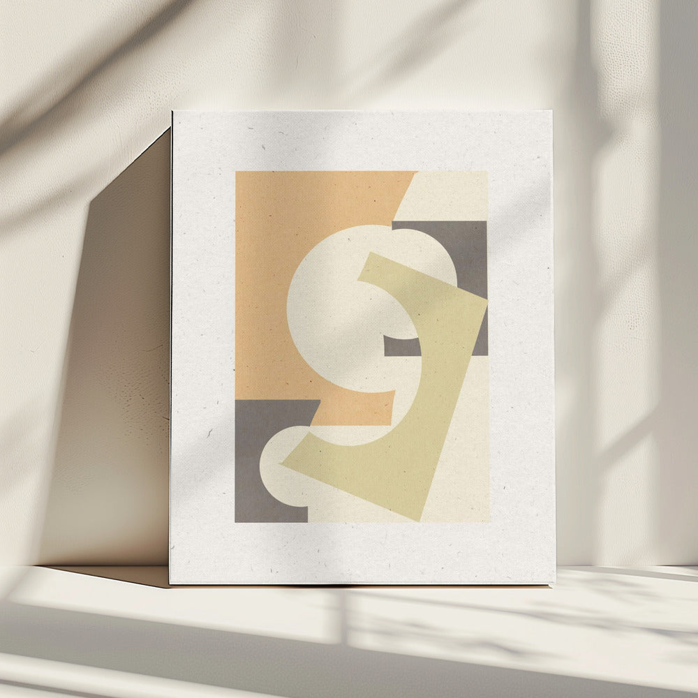 Abstracte harmonie | Canvas