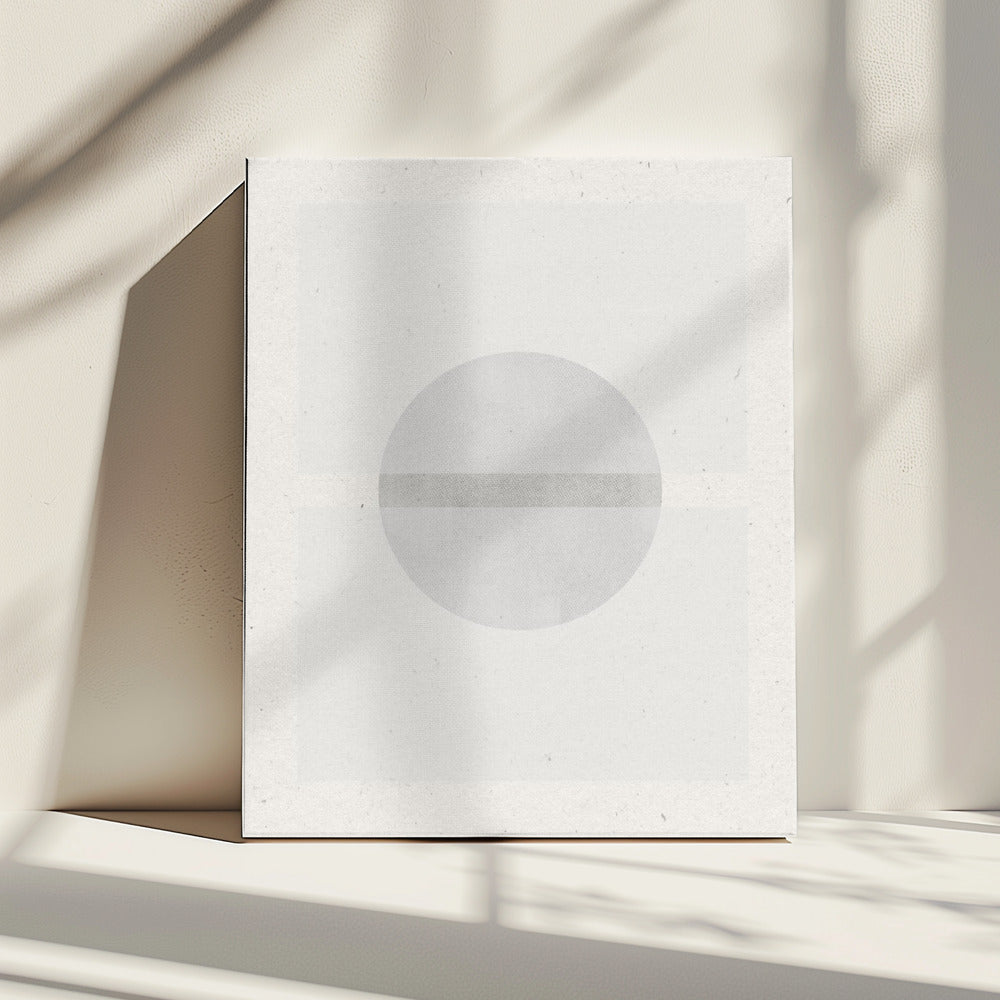 Subtiele zonsverduistering | Canvas