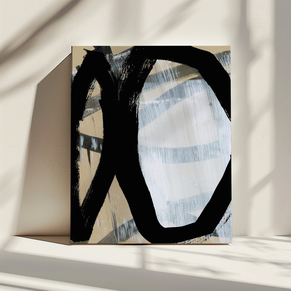 Vet Zwart Op Wit Nr. 1 | Canvas