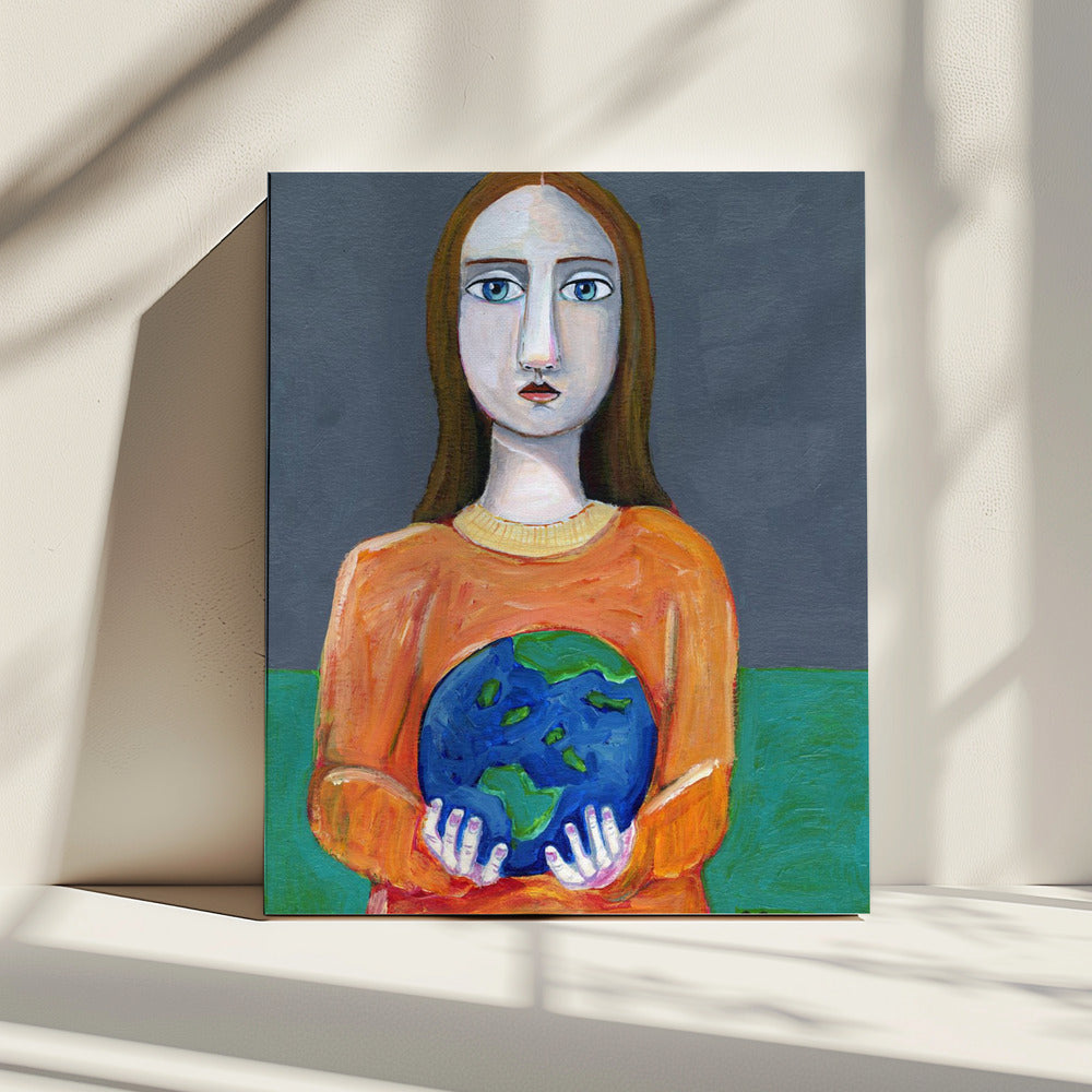 Ze had de wereld in haar handen | Canvas