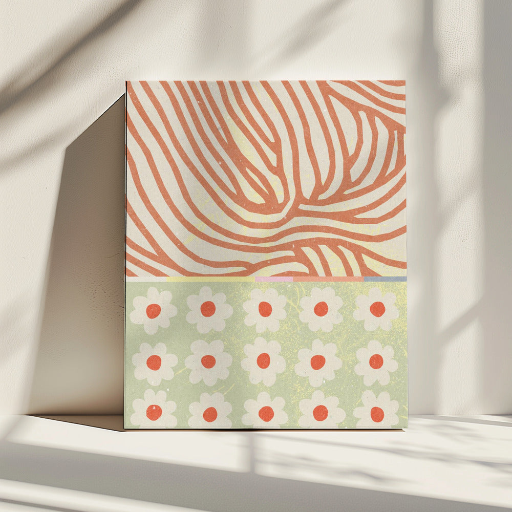 Bloemencompositie 2 | Canvas