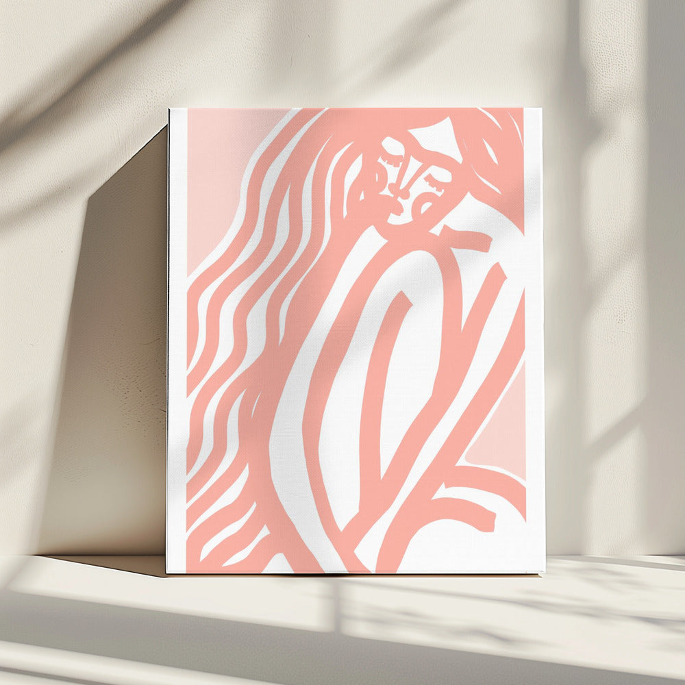 Gebogen sereniteit | Canvas