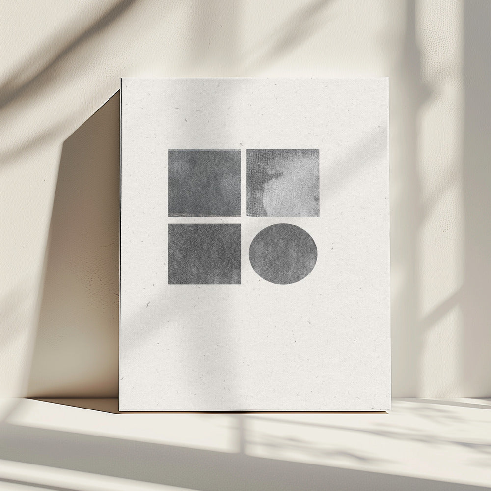 Abstracte Geometrie | Canvas