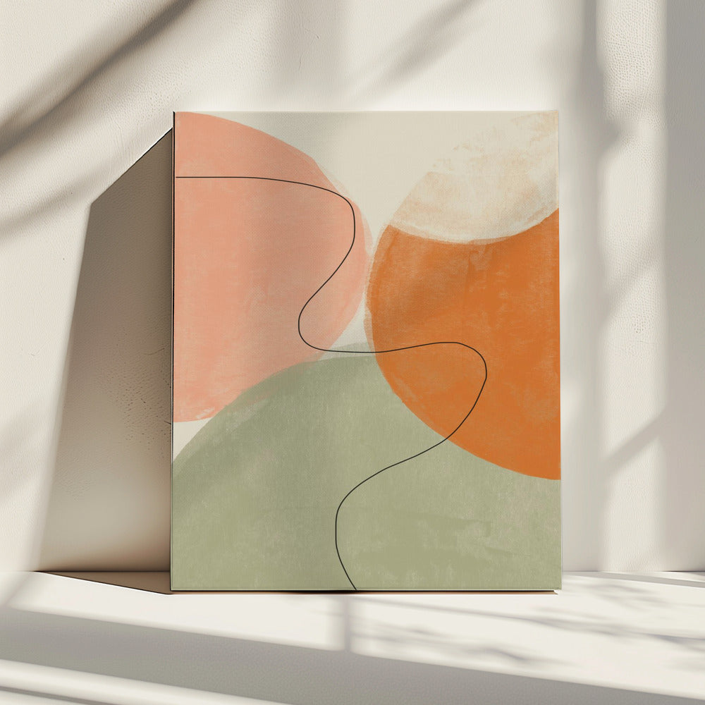 Soft Curves Dance | Canvas