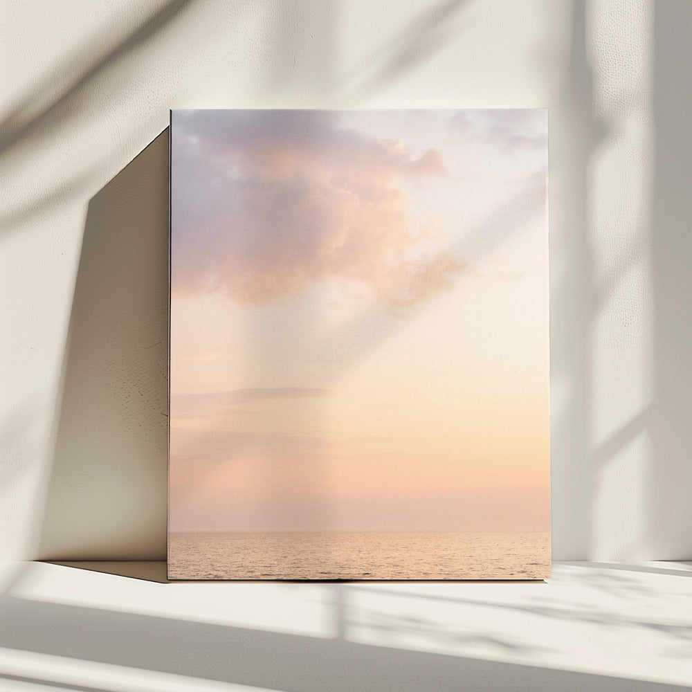 Pastelkleurige zonsondergang | Canvas