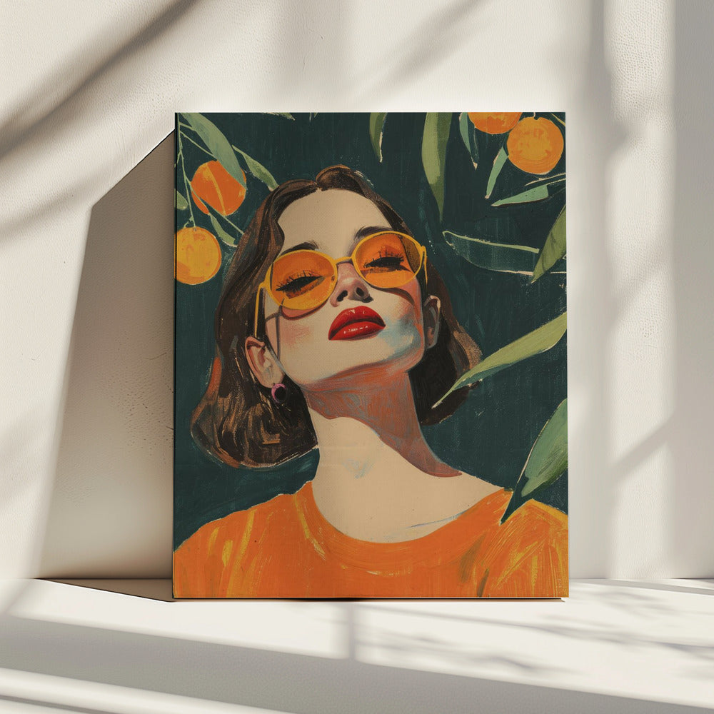 Gouden blik | Canvas