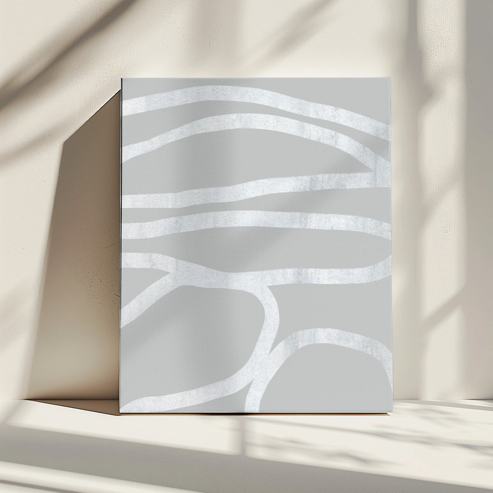 Gestructureerde lijnen | Canvas