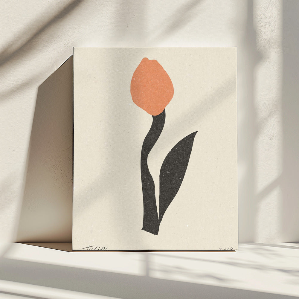 Moderne Bloem 01 | Canvas
