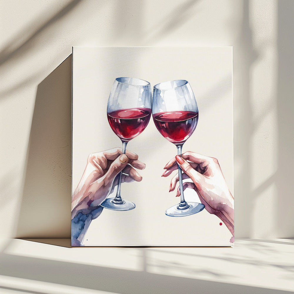 Cheers to us | Canvas