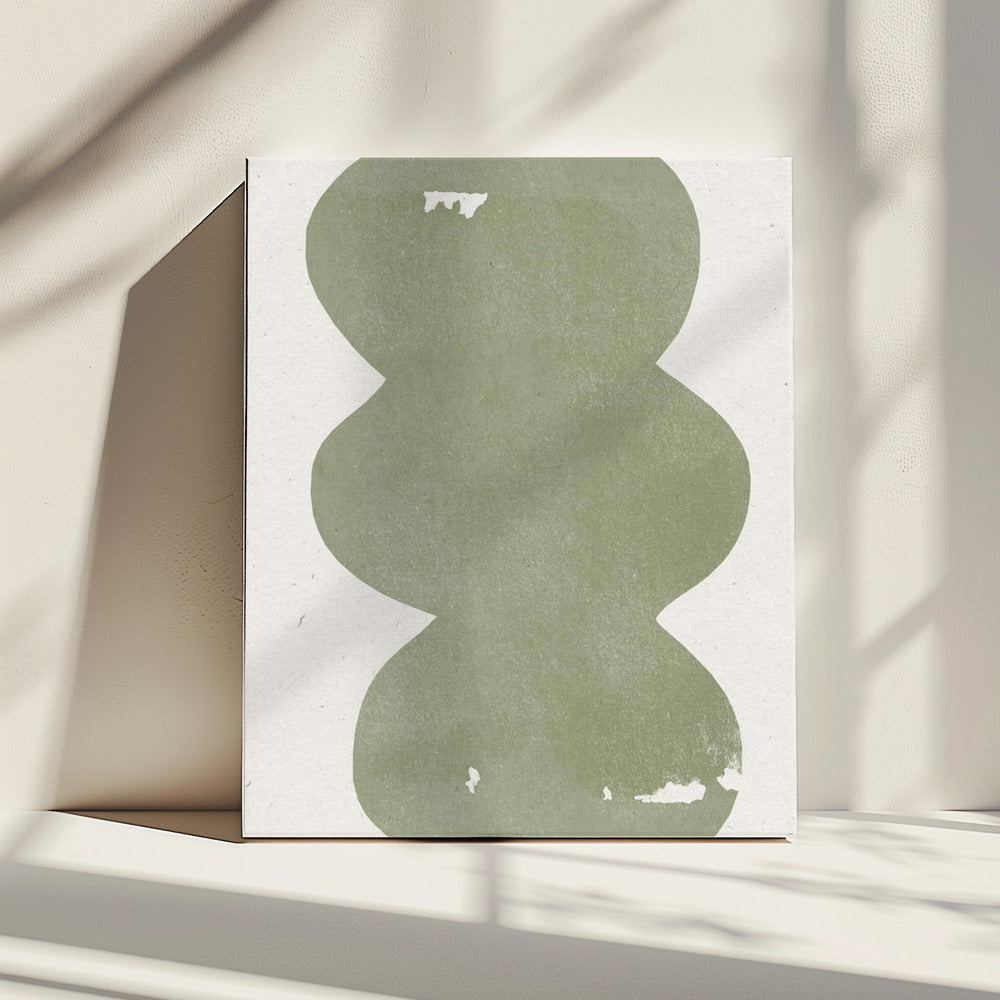 Gebogen monoliet | Canvas