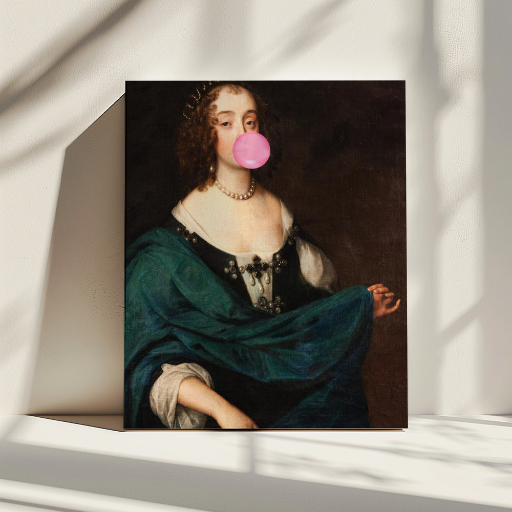 Renaissance Bubble Gum / Altered Art | Canvas