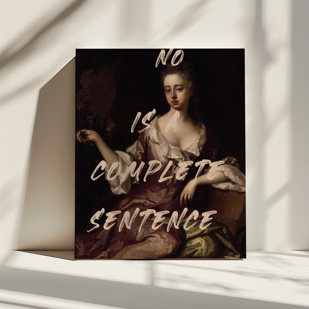 Nee is een complete zin | Canvas