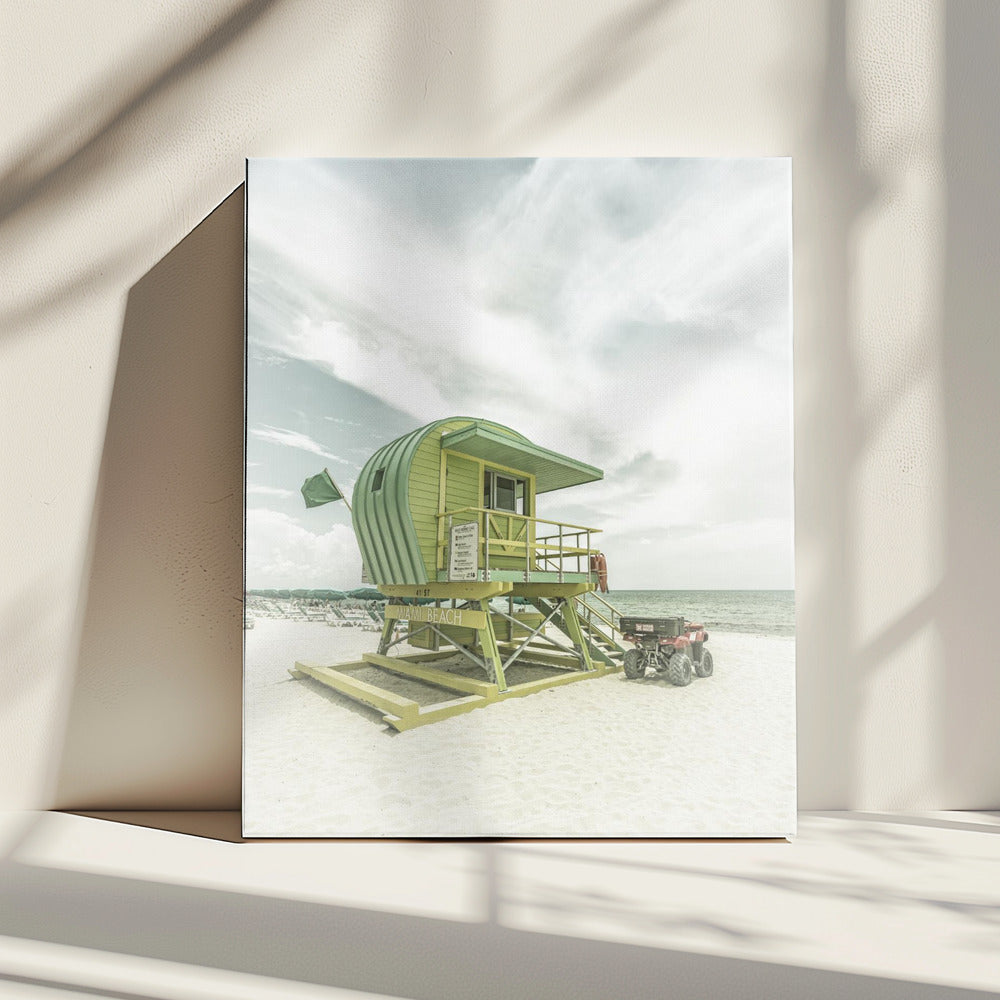 Vintage Florida Flair op Miami Beach | Canvas