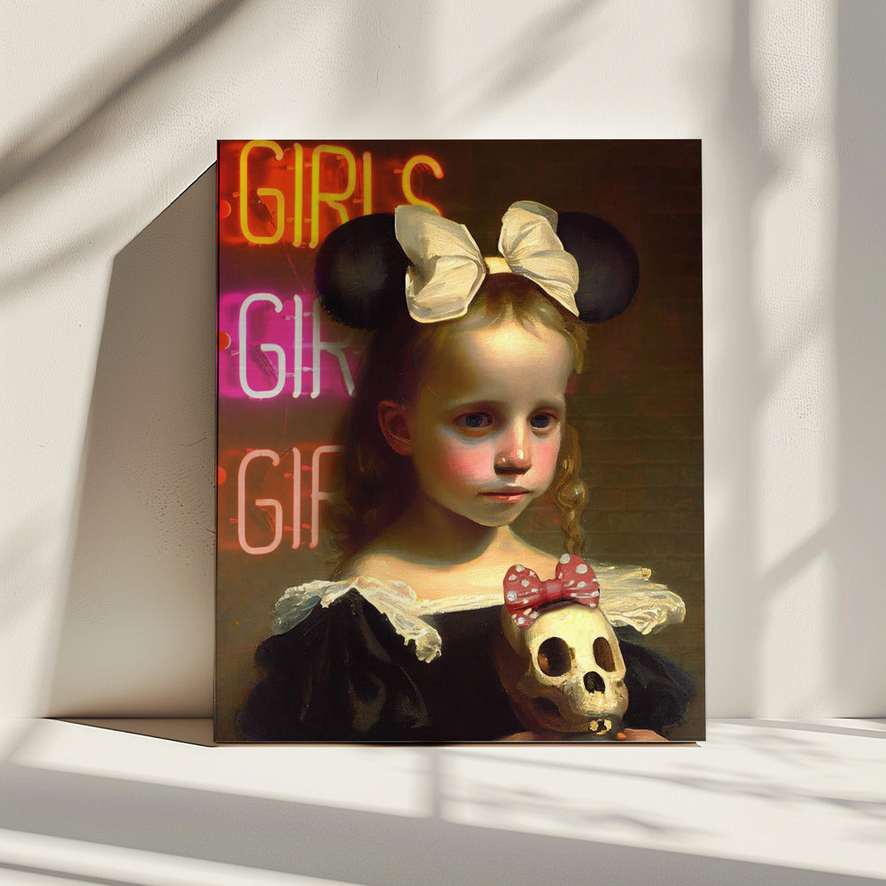 Meisjes willen gewoon plezier hebben | Canvas