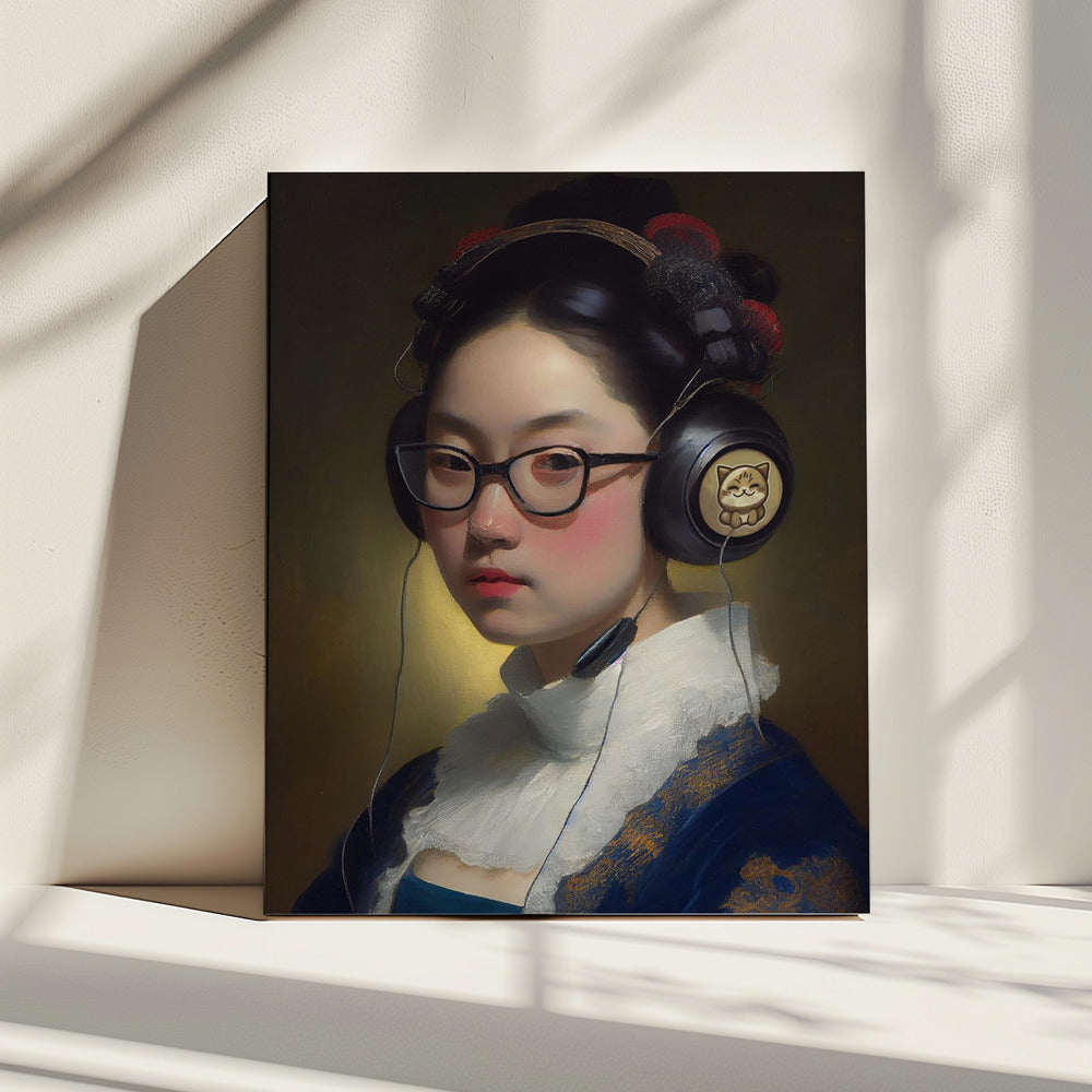 Otaku-meisje | Canvas