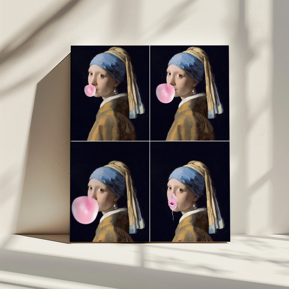 Parelgom Explosie | Canvas