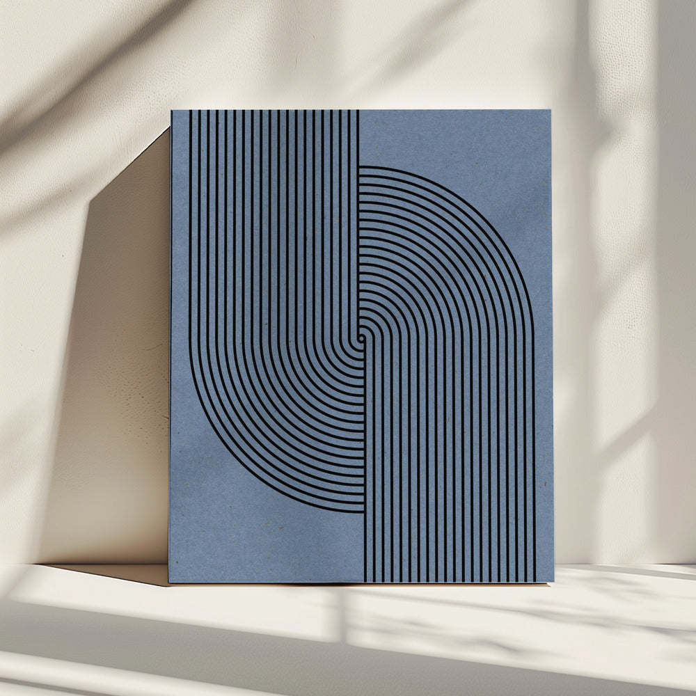 Curved Symmetry | Canvas