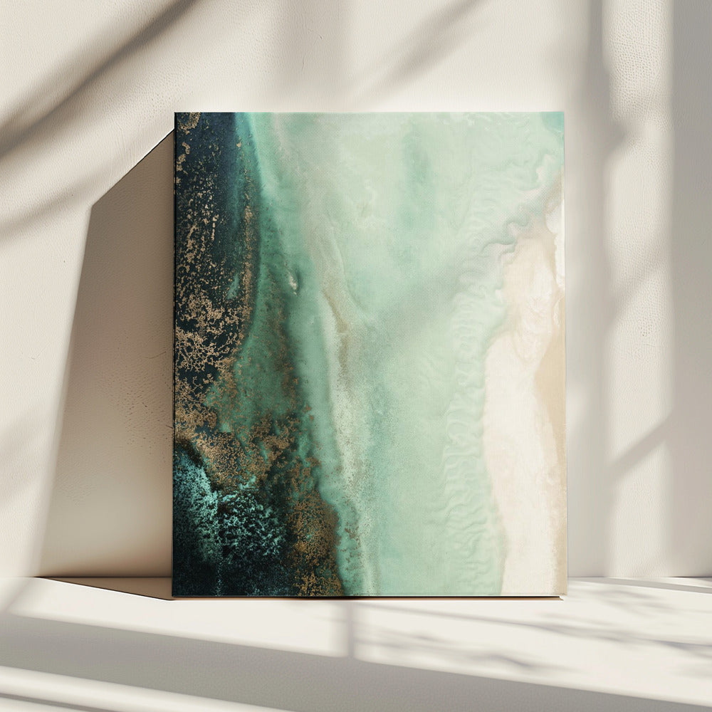 Uitnodigend vredig - Jade Waters | Canvas