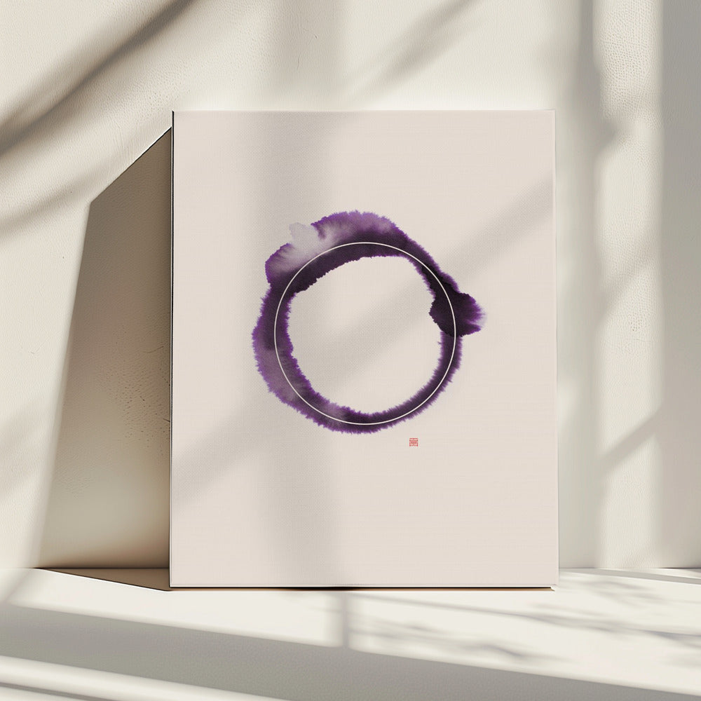 Cirkel nr. 3 | Roos | Canvas