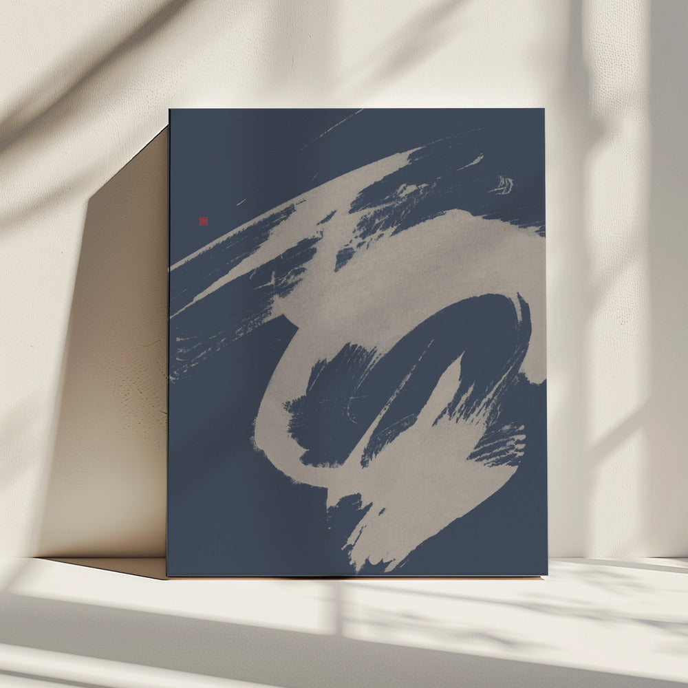 In een haast | Canvas