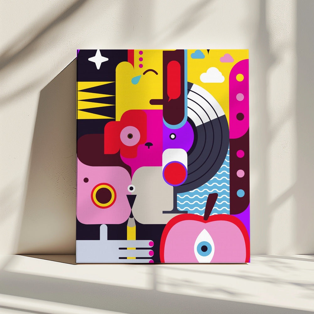Pop Art Leven | Canvas