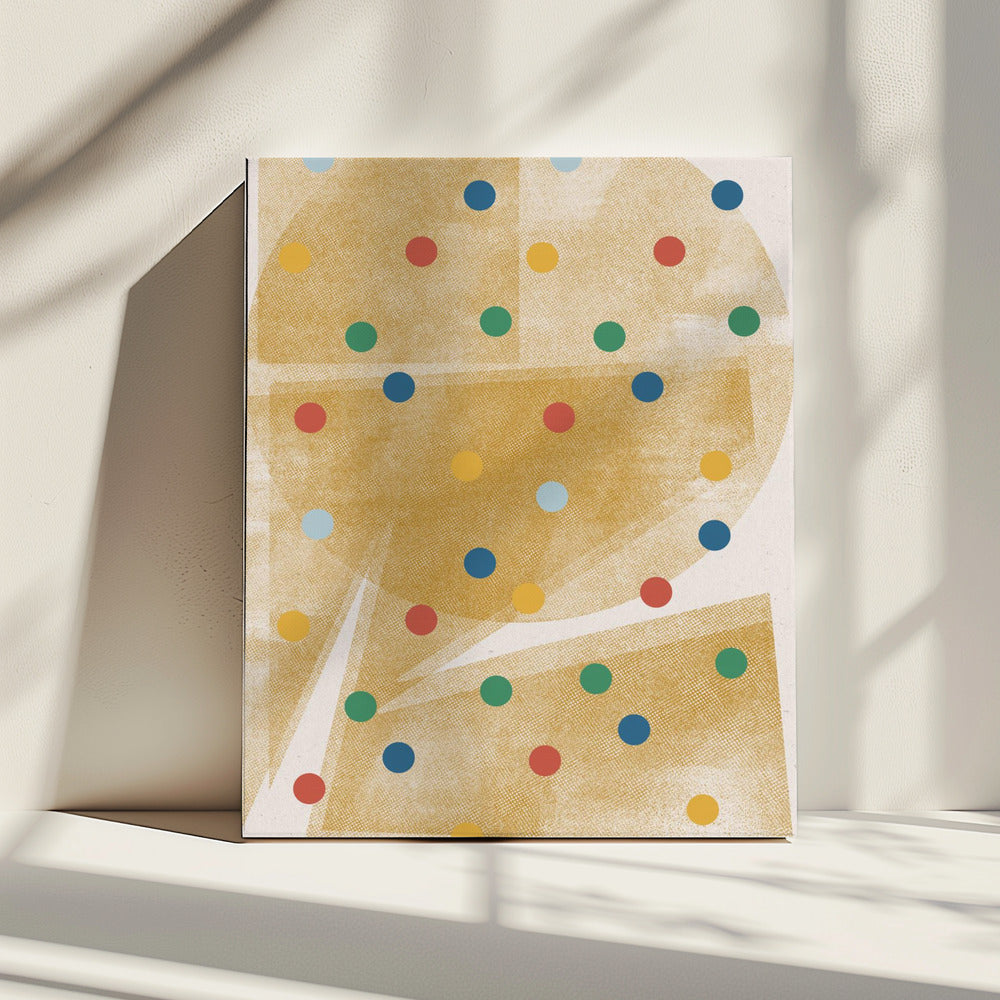 Polka Dot Harmony | Canvas