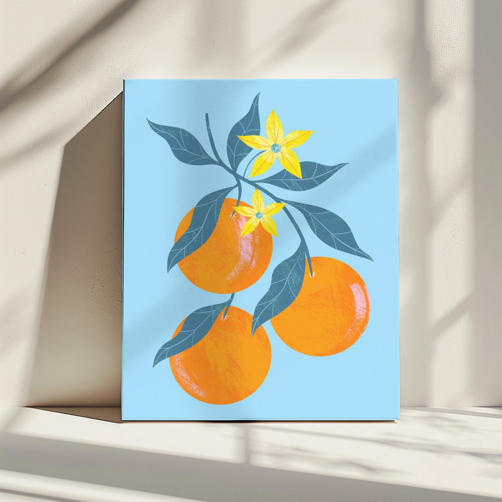 Oranje Tak | Canvas