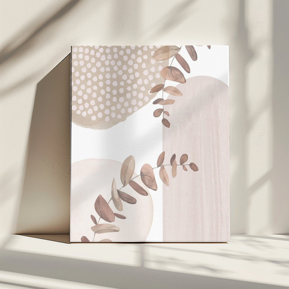 Boho in neutraal 1 | Canvas