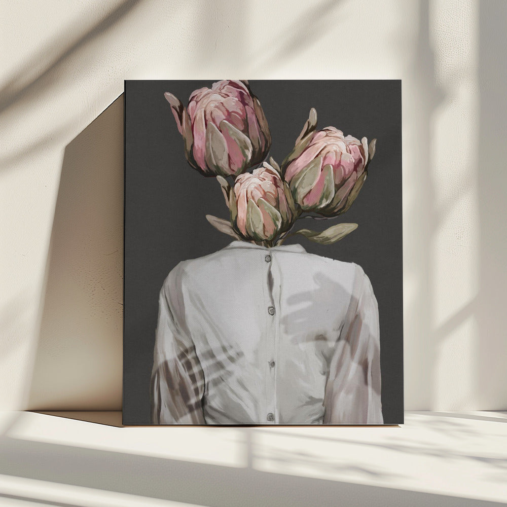 Onbekende Verlangen Nr. I (donkere Versie) | Canvas