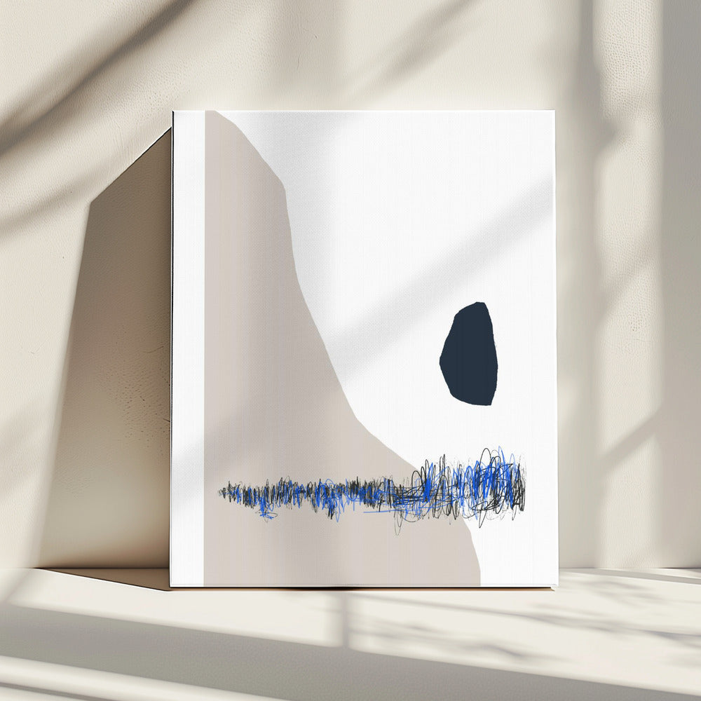 Abstract minimalistisch kunstwerk | Canvas