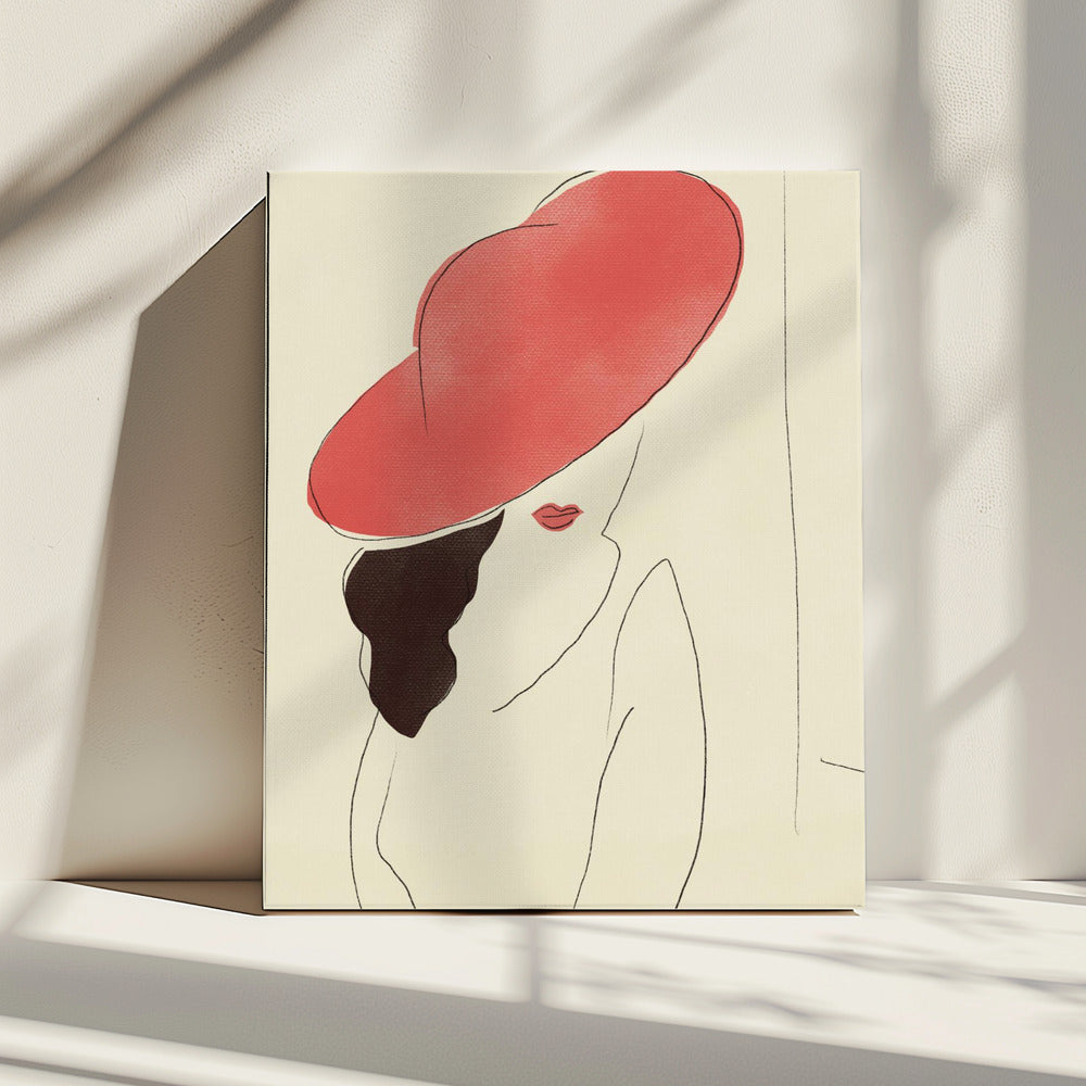 Red Hat Elegance | Canvas