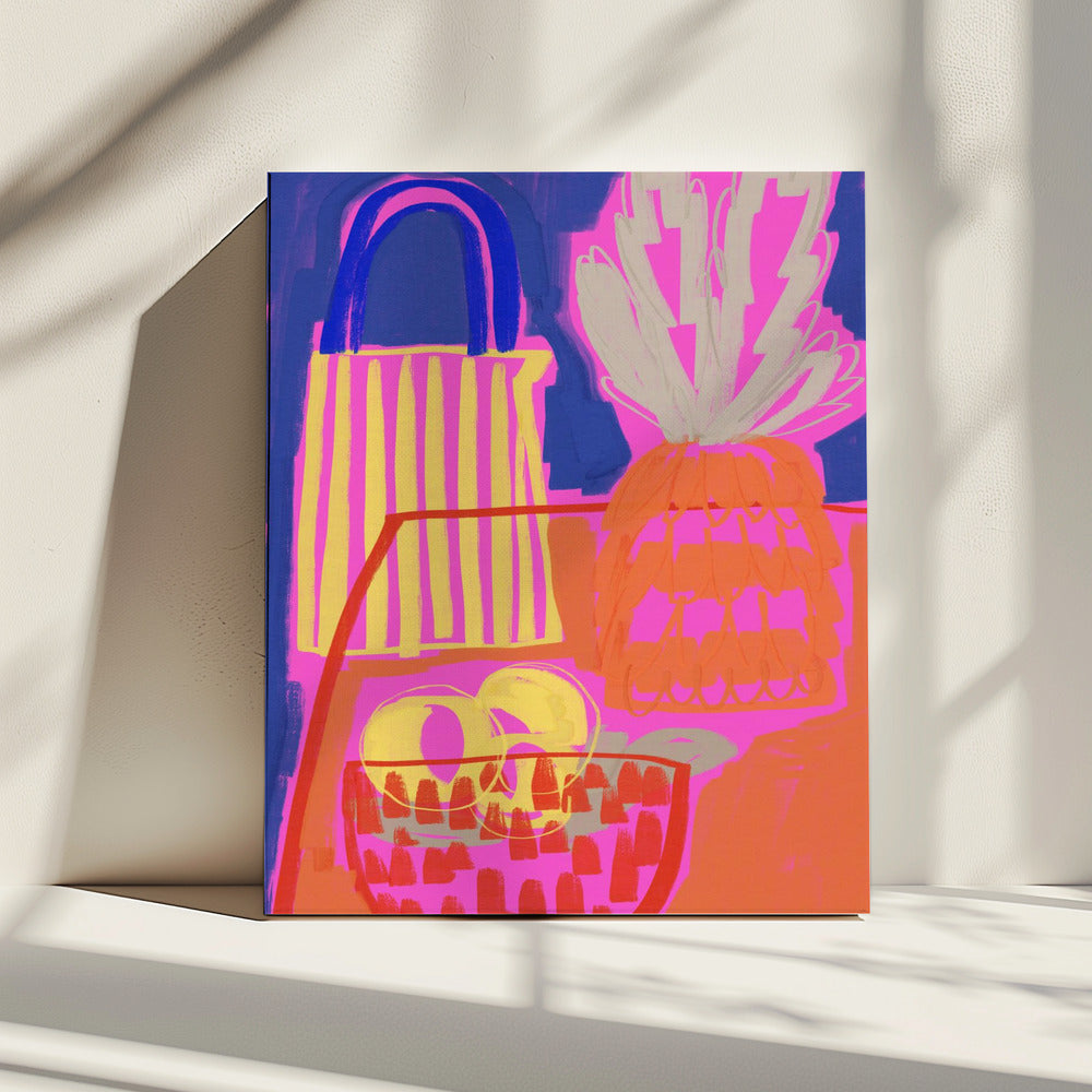 Tropische levendigheid | Canvas
