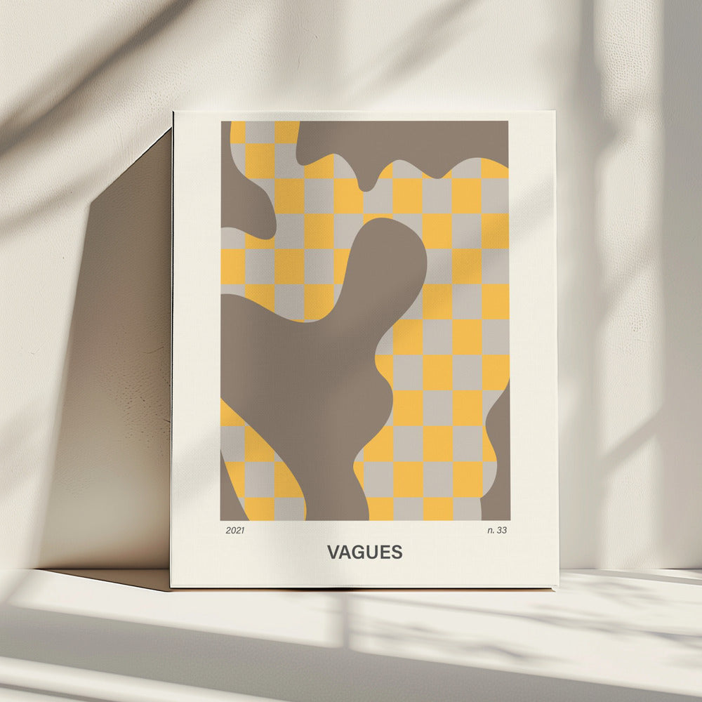 Vagues nr 33 Poster | Canvas