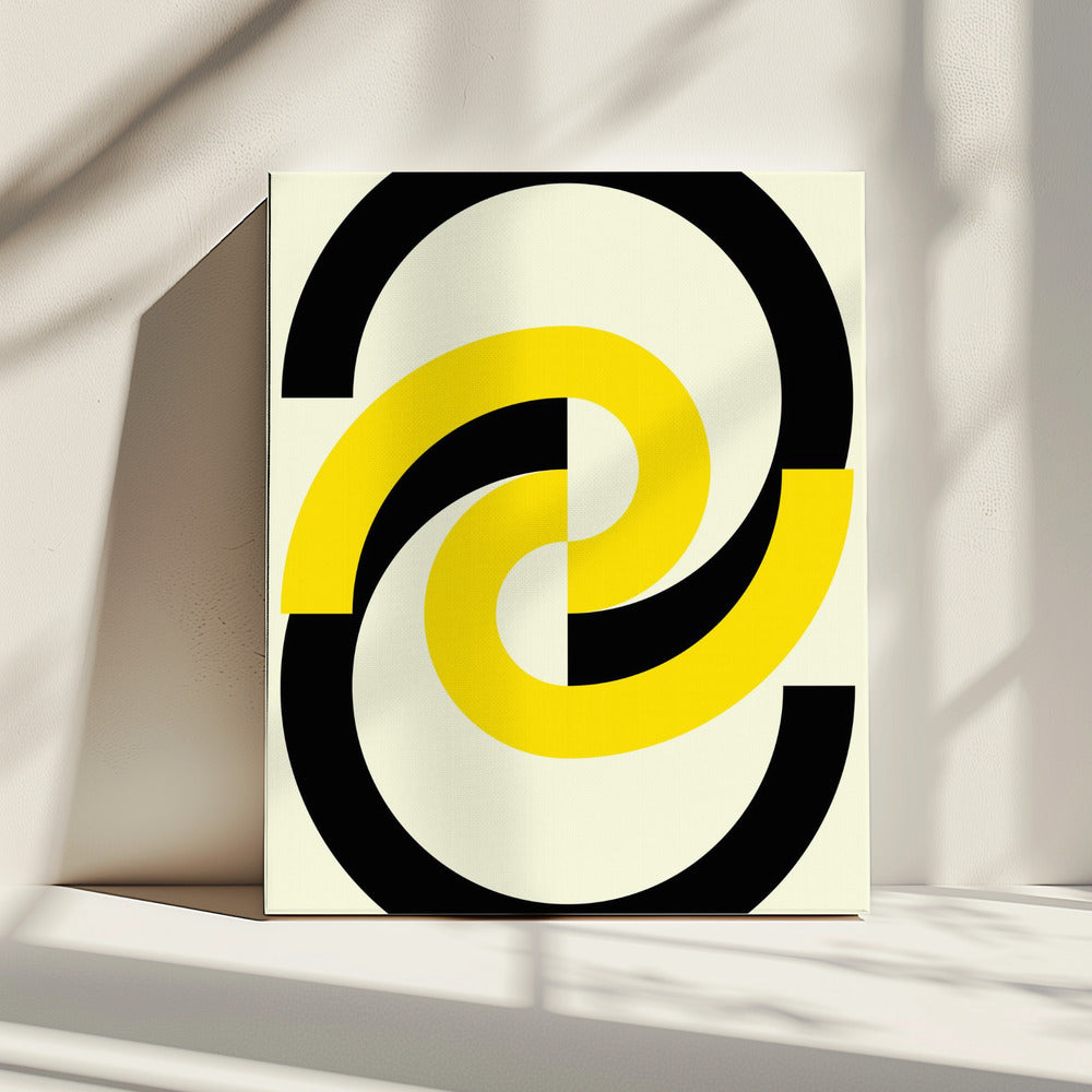 Verweven cirkels | Canvas