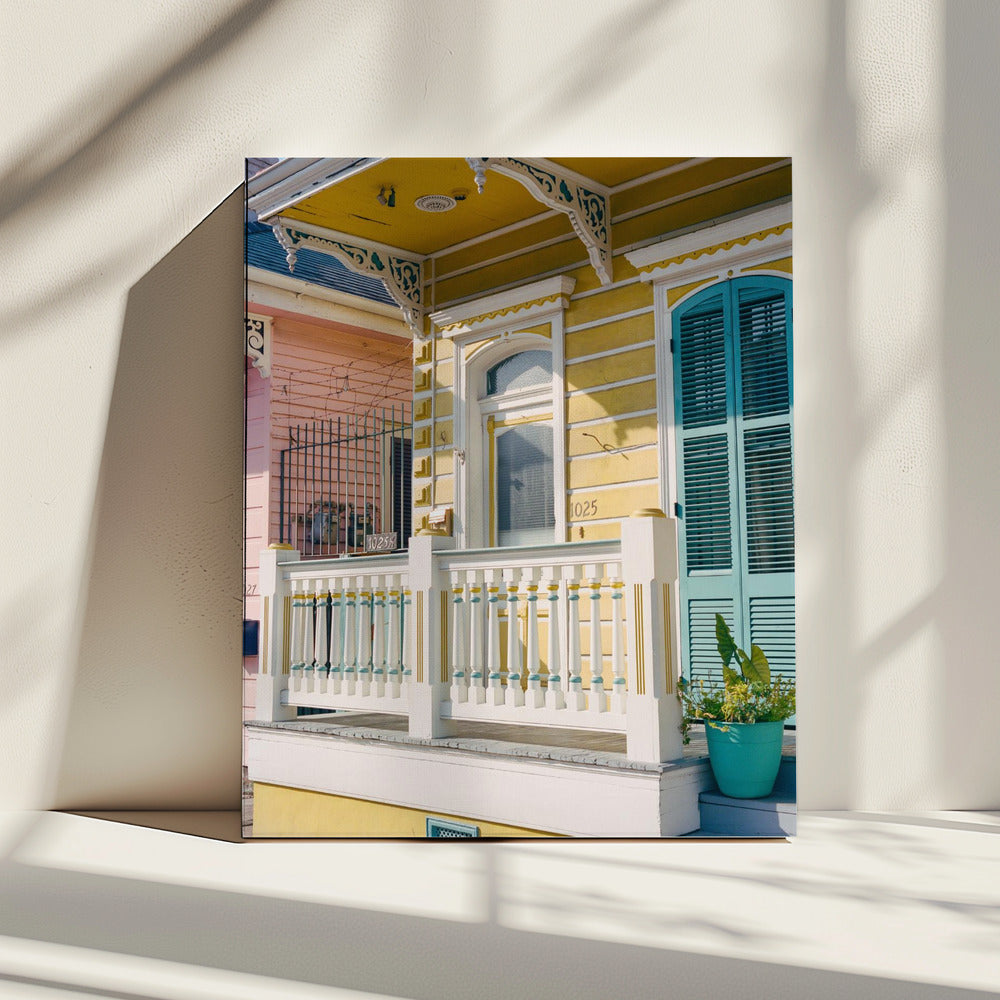 Architectuur van New Orleans IV | Canvas