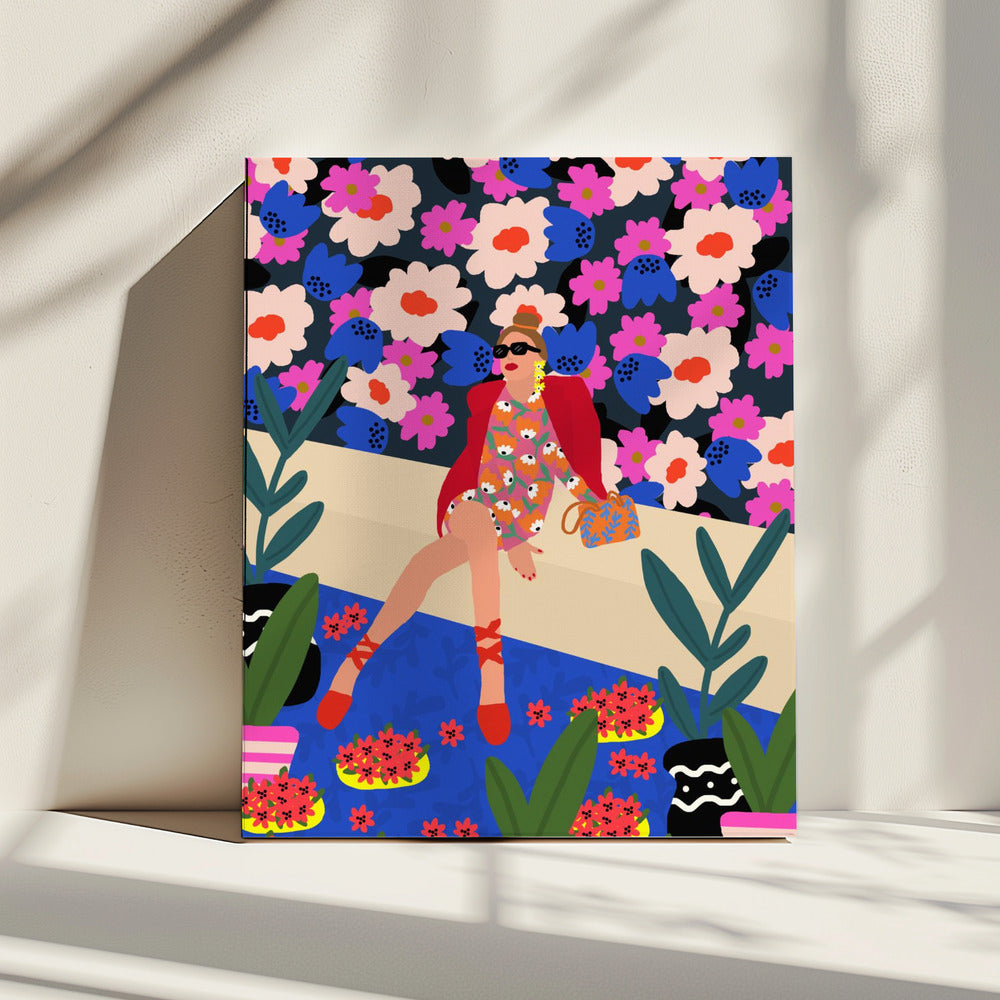 Gedurfd & Bloeiend | Canvas