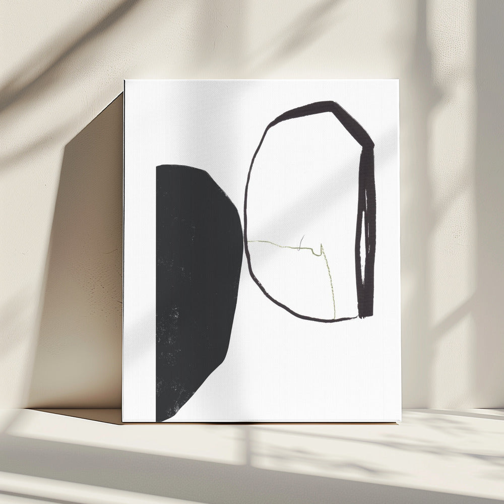 Geometric Shapes And Contrasting Colors | Canvas