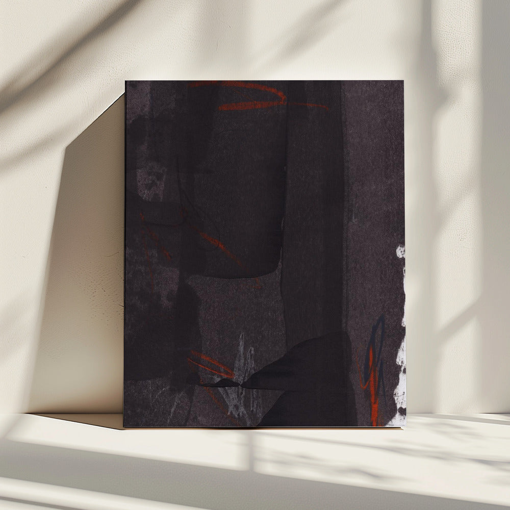 Crimson Shadows | Canvas