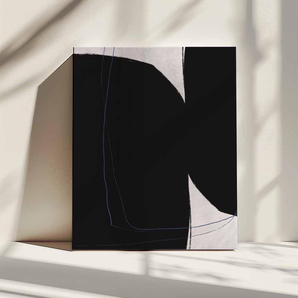 Black And White Geometric Shapes | Canvas
