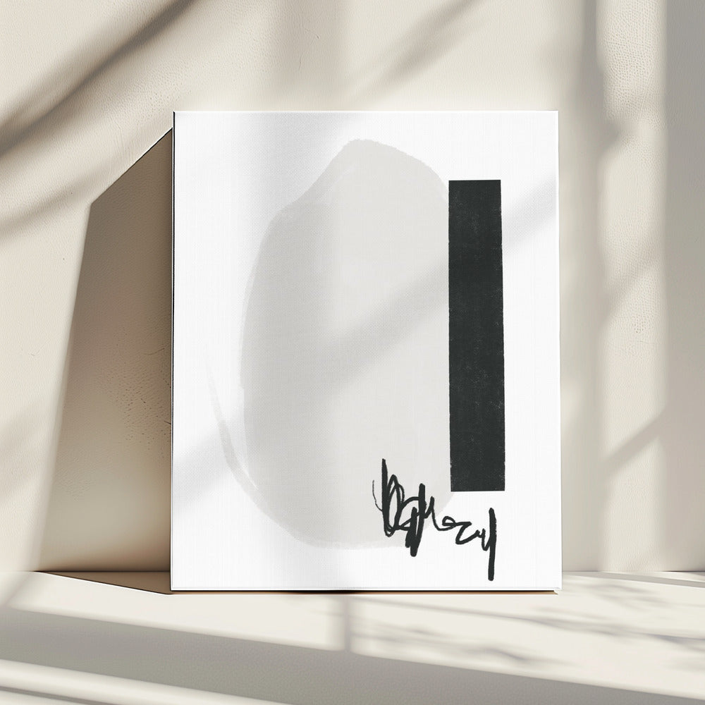 Monochrome Balance | Canvas