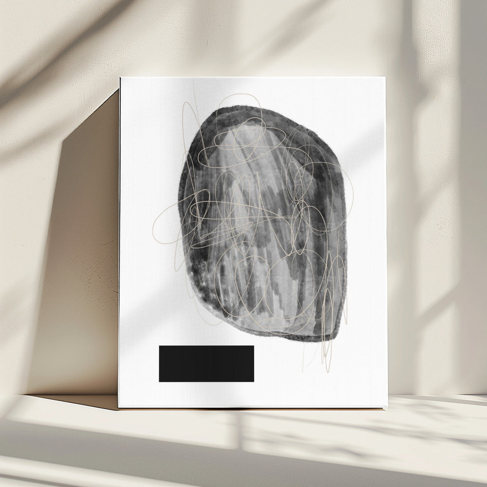 Black And Gray Hues | Canvas