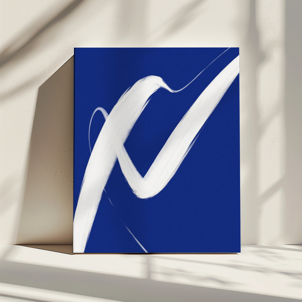 Blauwe Werveldans | Canvas