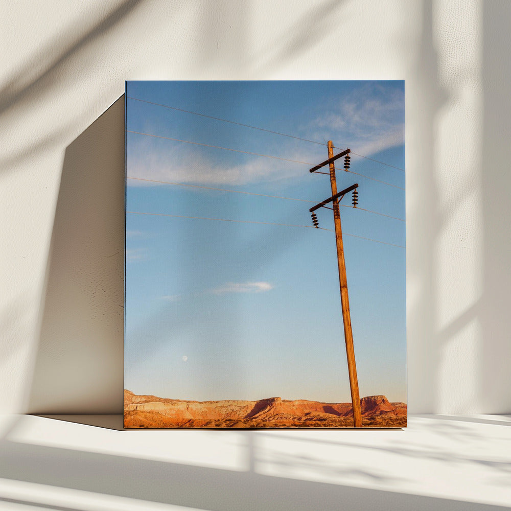 Ghost Ranch Zonsondergang II | Canvas