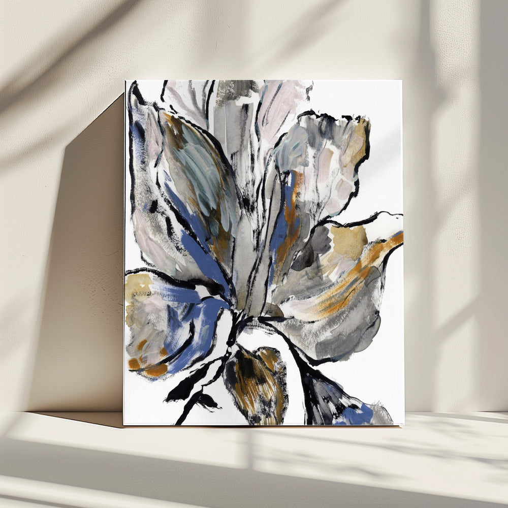 Le Jardin Botanique Blue Flower | Canvas