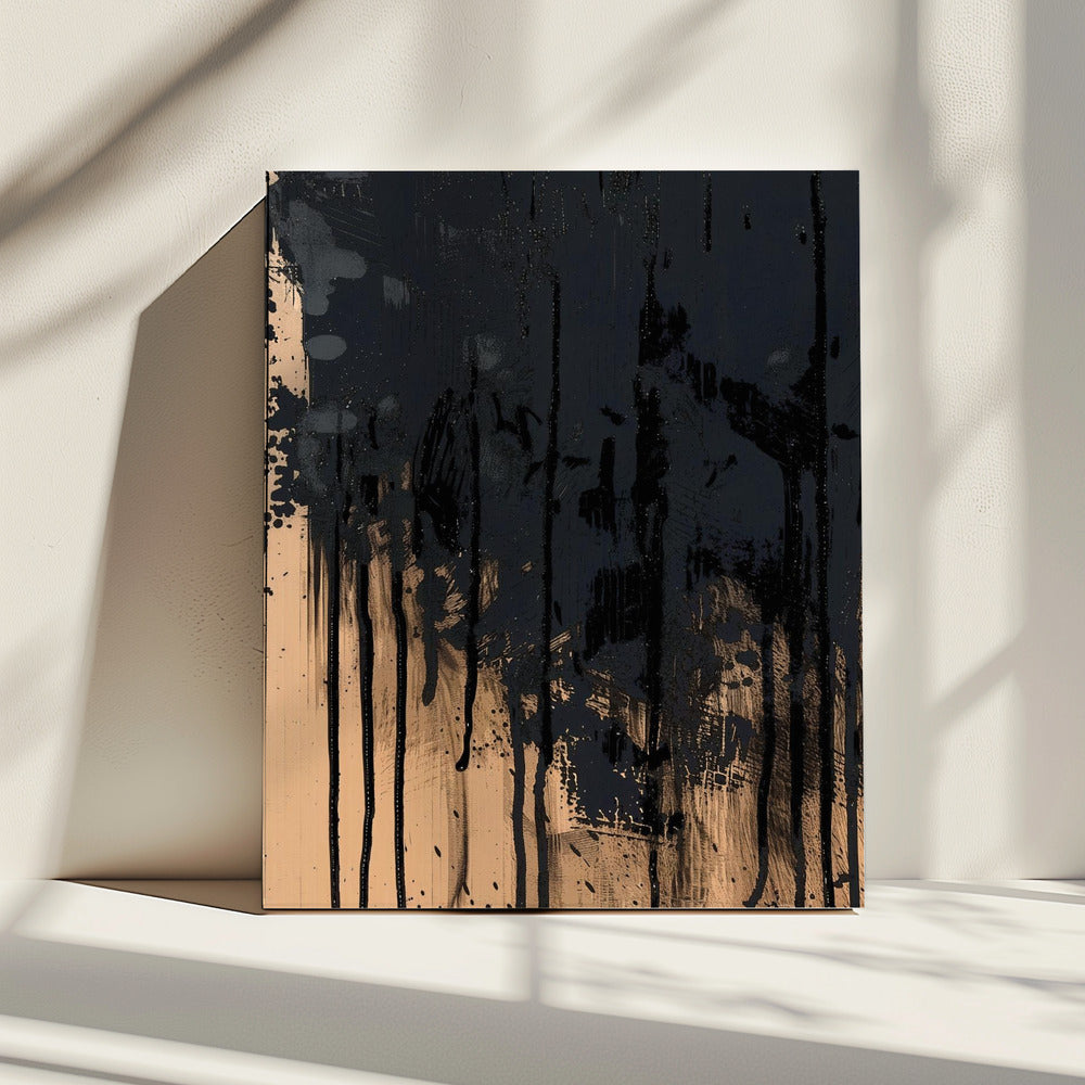Verf het zwart | Canvas