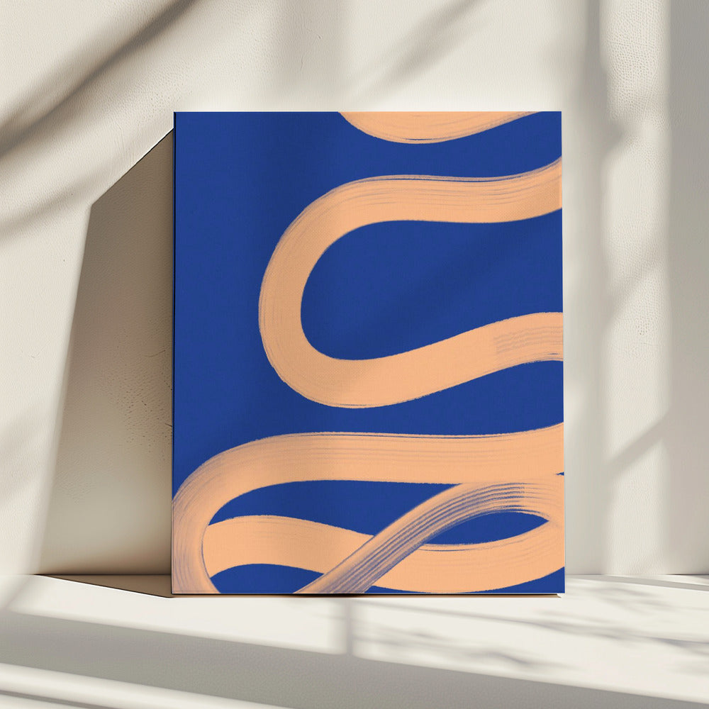 Vloeiende harmonie | Canvas
