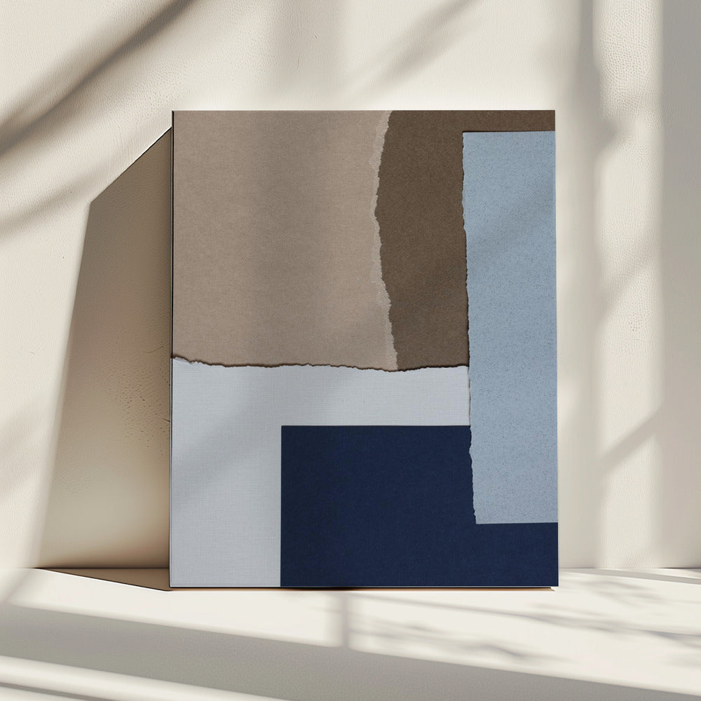 Gescheurd papier 6 | Canvas