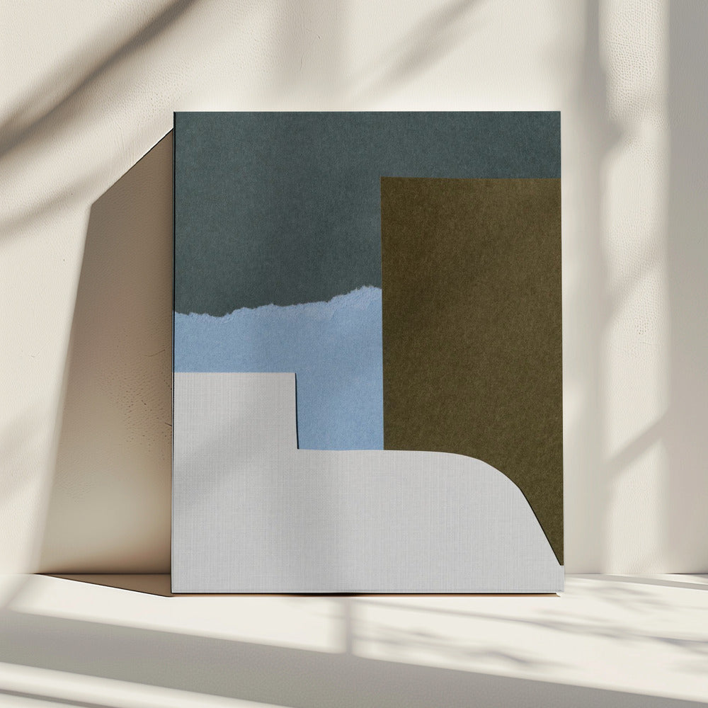 Gescheurd papier 12 | Canvas